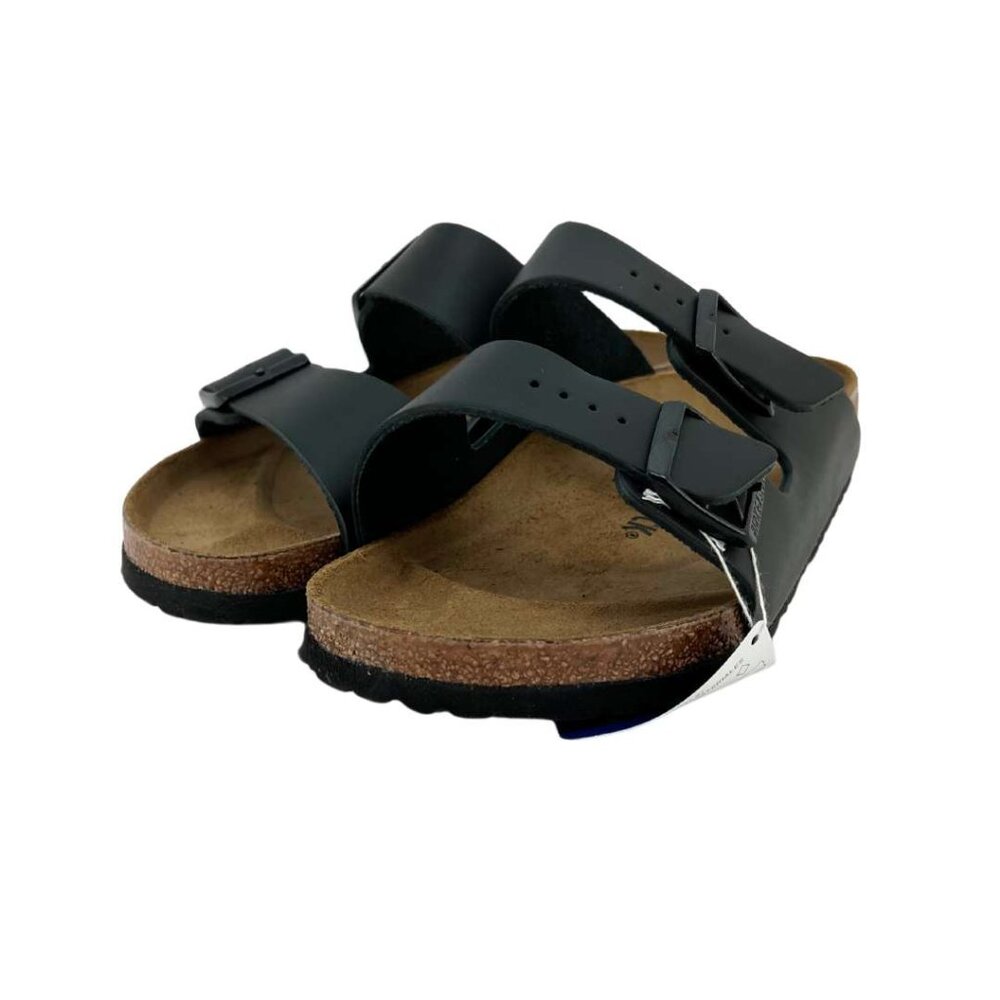 Birkenstock Women's Arizona Sandals | Black | Cork Sole | Various Sizes **NEW - Picture 2 of 8